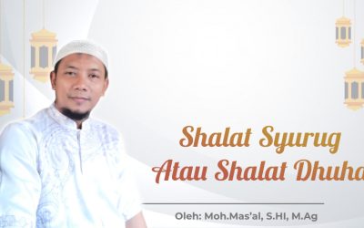 Shalat Syurug Atau Shalat Dhuha